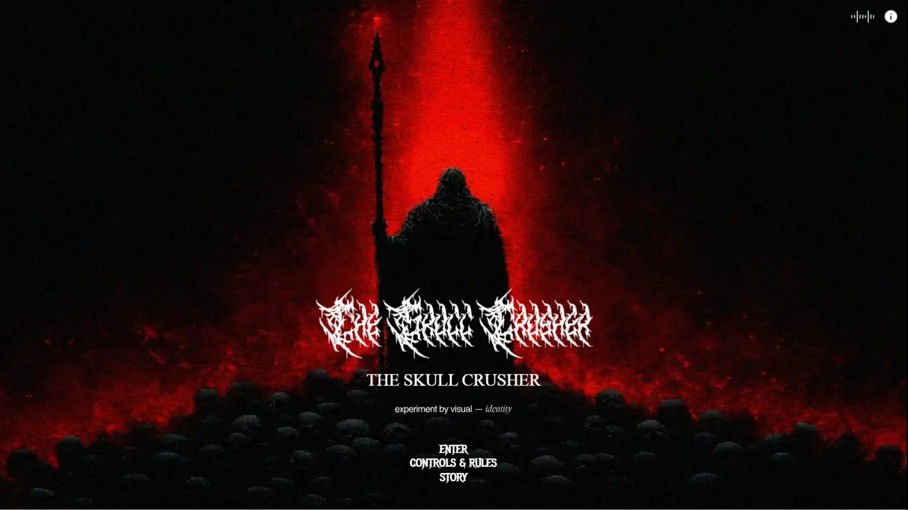 Skull Crusher website cover